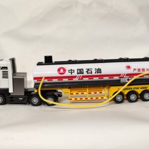 metal petrol tanker