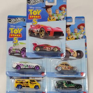 Hot Wheels Silver Series TOY STORY 5 (5pc Set)