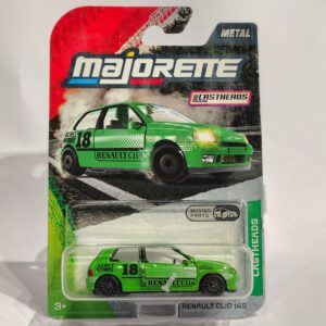 MAJORETTE CASTHEADS RENAULT CLIO 16S 1:64