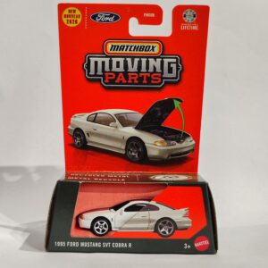 MATCHBOX MOVING PARTS 1995 FORD MUSTANG SVT COBRA R 1:64