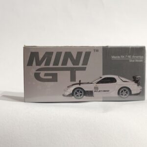 MINI GT MAZDA RX-7 RE - AMEMIYA SILVER METALIC 1:64